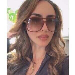 NEW Tom Ford Raoul FT0753 Aviator Sunglasses in Havana Brown